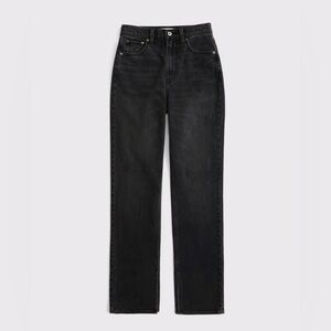 Abercrombie & Fitch Women’s Black Straight Jeans